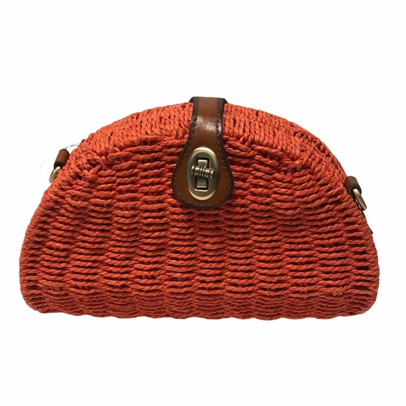 PATRICIA NASH WICKER BURNT CORAL BONELLA